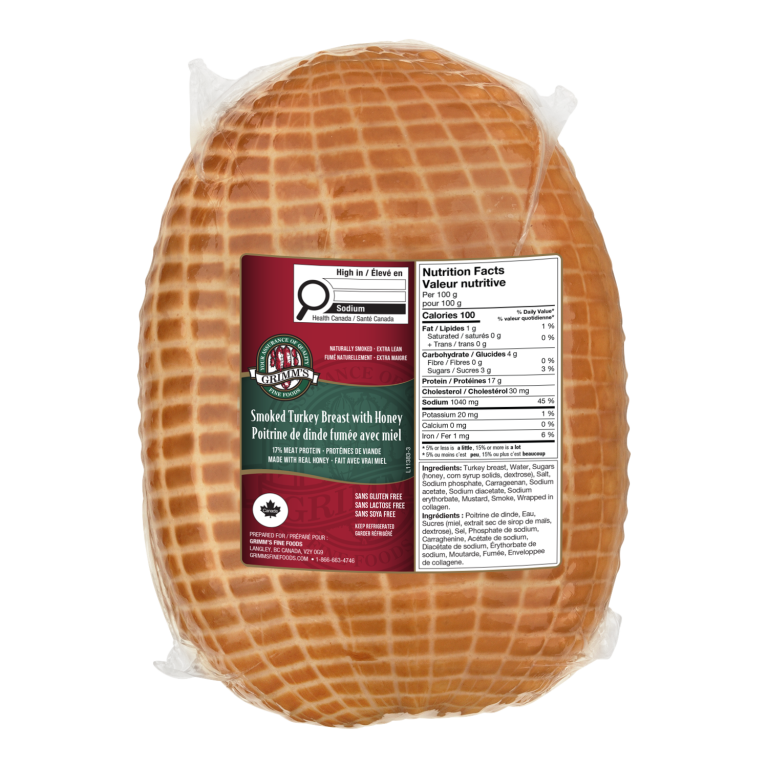 Smoked Turkey Breast with Honey