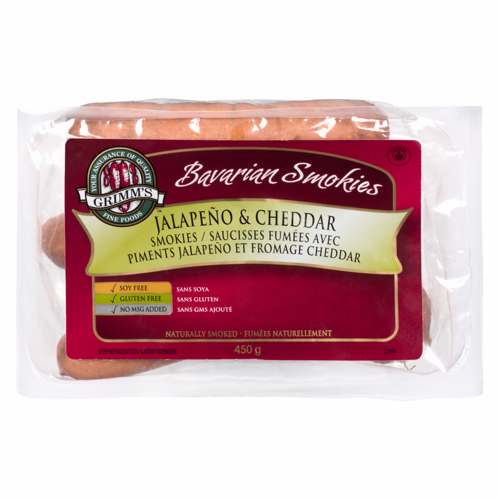 Jalapeño & Cheddar Bavarian Smokies Grimms Fine Foods