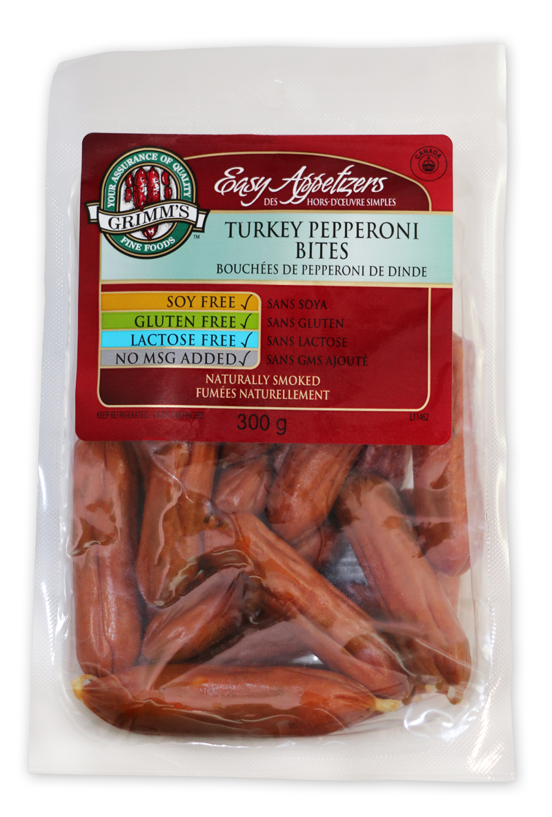 Turkey Pepperoni Bites® Grimms Fine Foods