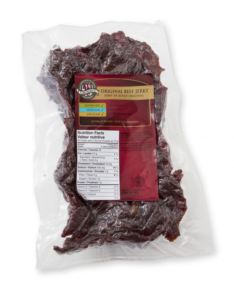 Original Beef Jerky Grimms Fine Foods