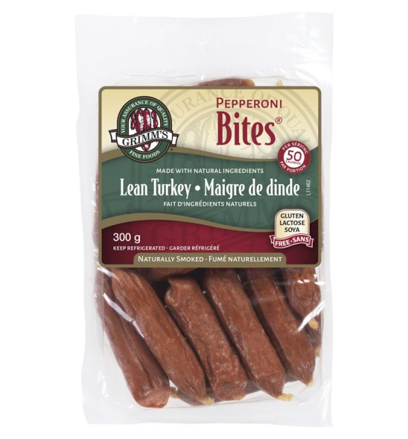 Lean Turkey Pepperoni Bites® Grimms Fine Foods