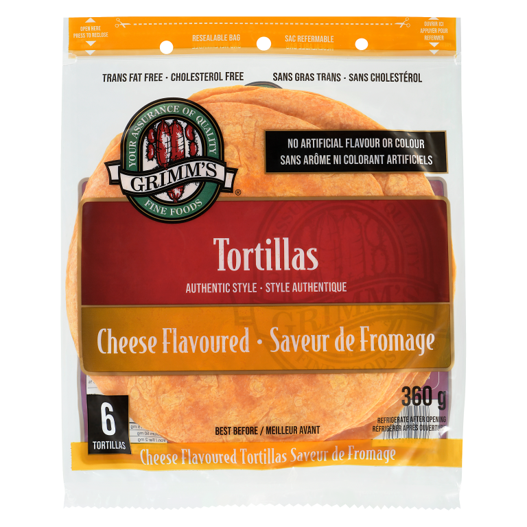 Cheese Flavoured Tortillas