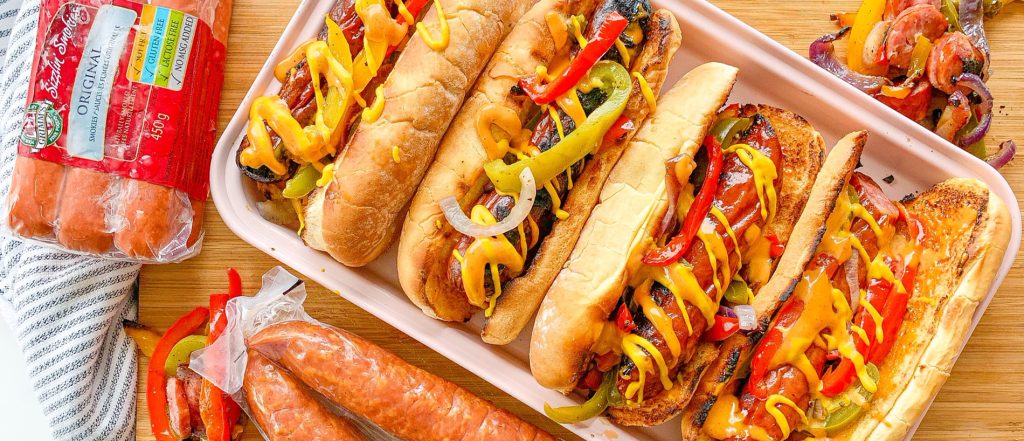 Fully Loaded Kolbassa and Sizzlin’ Smokies