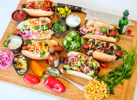 Bratwurst Smokie Board