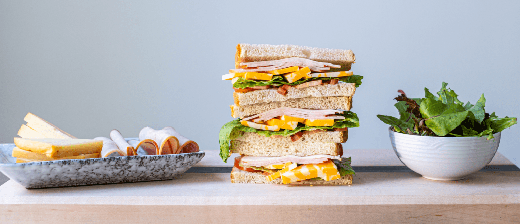 Back to School Canadian Club Sandwich