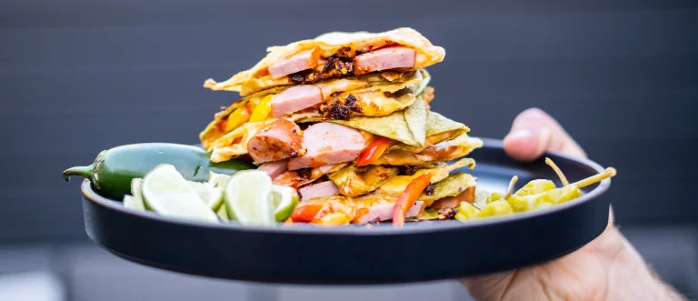 Game Day Sausage Quesadilla