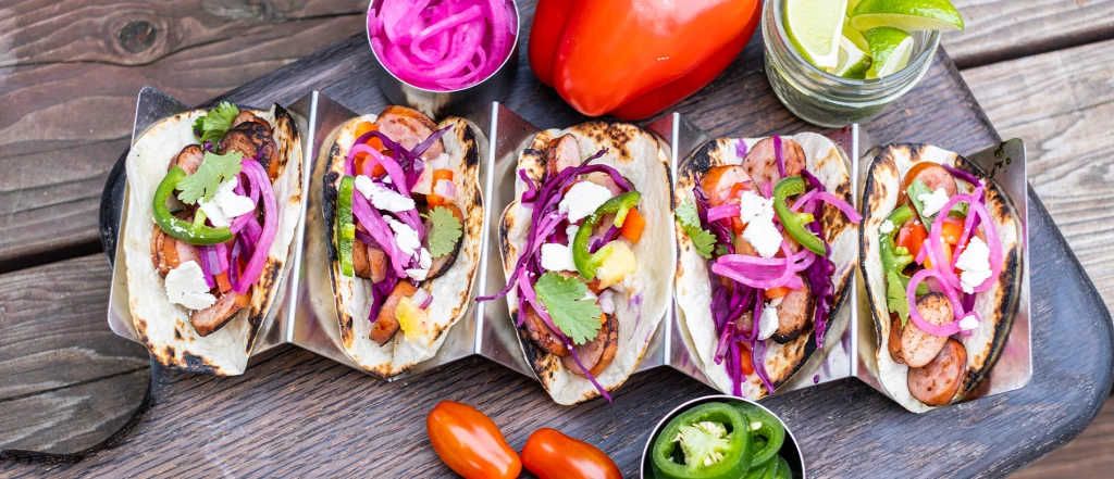 Game Day Sausage Tacos