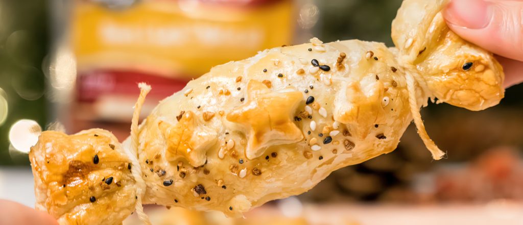 Honey & Garlic Pepperoni Party Poppers