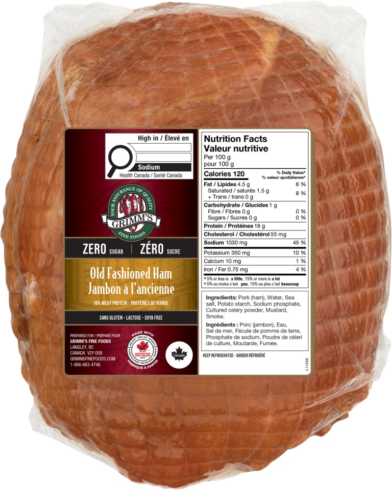 Zero Sugar Old Fashioned Ham