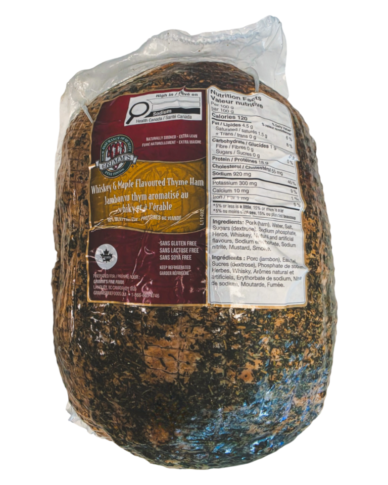 Whiskey & Maple Flavoured Thyme Ham