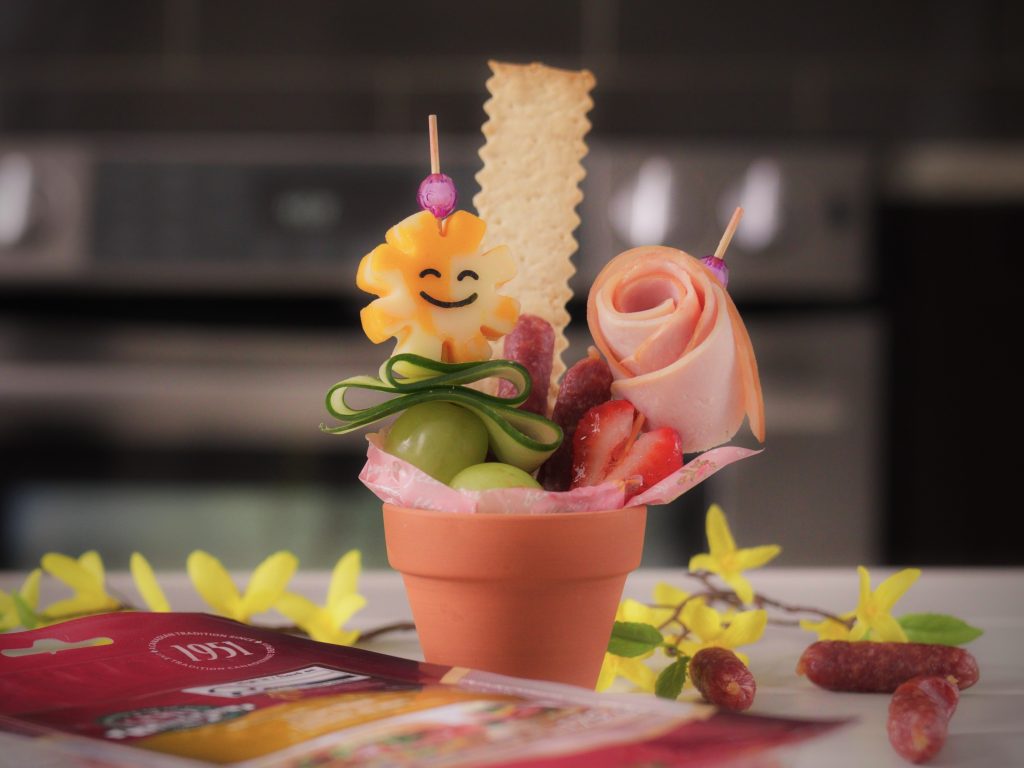 Gluten-Free Flower Pot Charcuterie